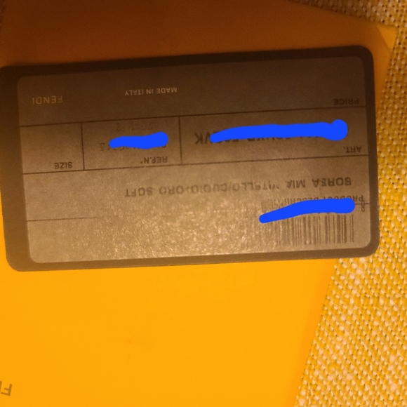 Authentic Fendi Mia Purse with Gold Chain Strap - Picture 12 of 13